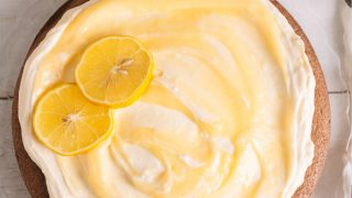 Ciasto cytrynowe z kremem