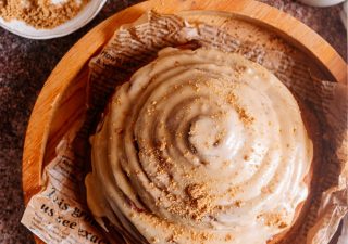 Ciasto drożdżowe biscoff