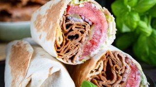 Domowy kebab z mielonego indyka (cienko wałkowany)