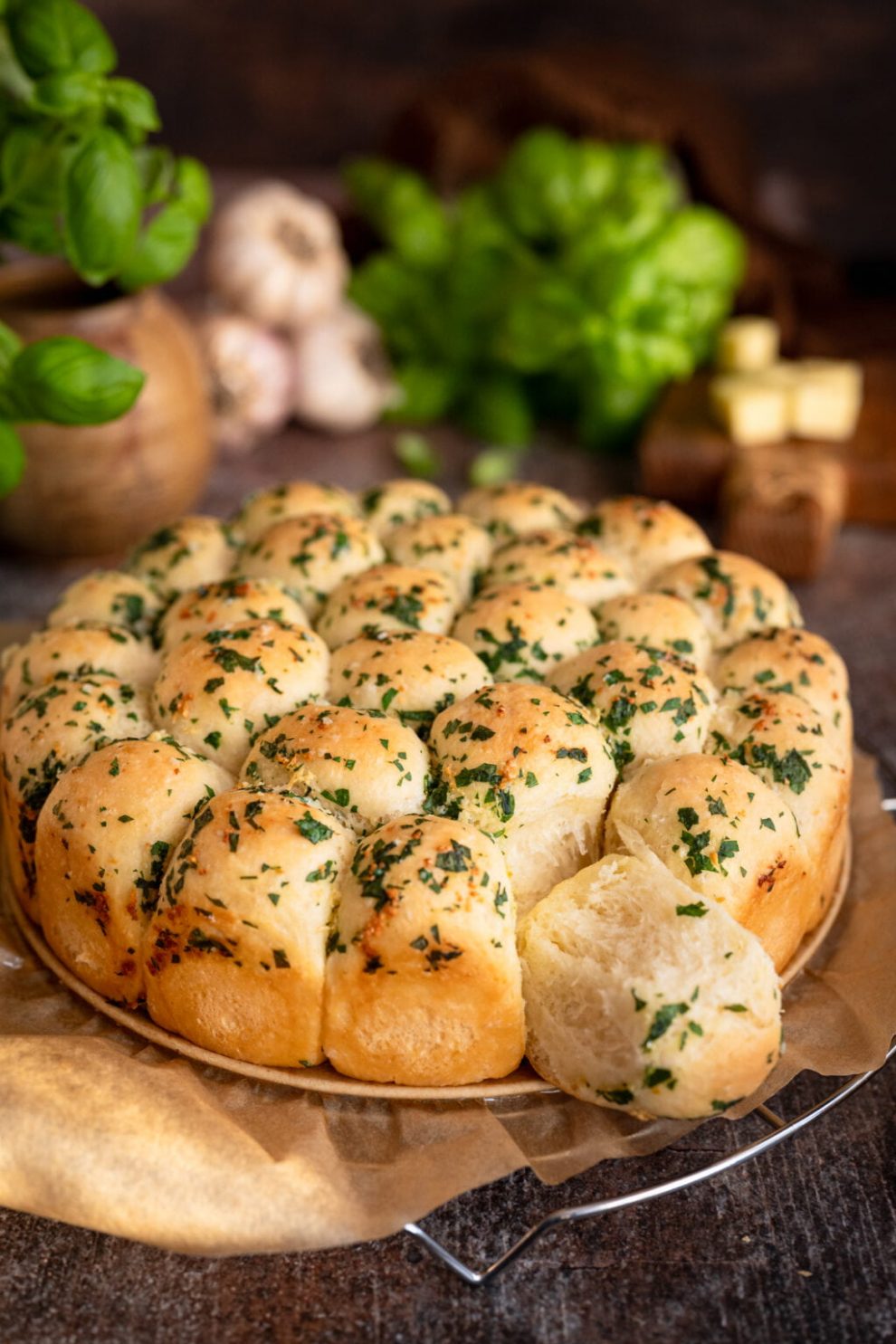 Drożdżowe kulki z serem