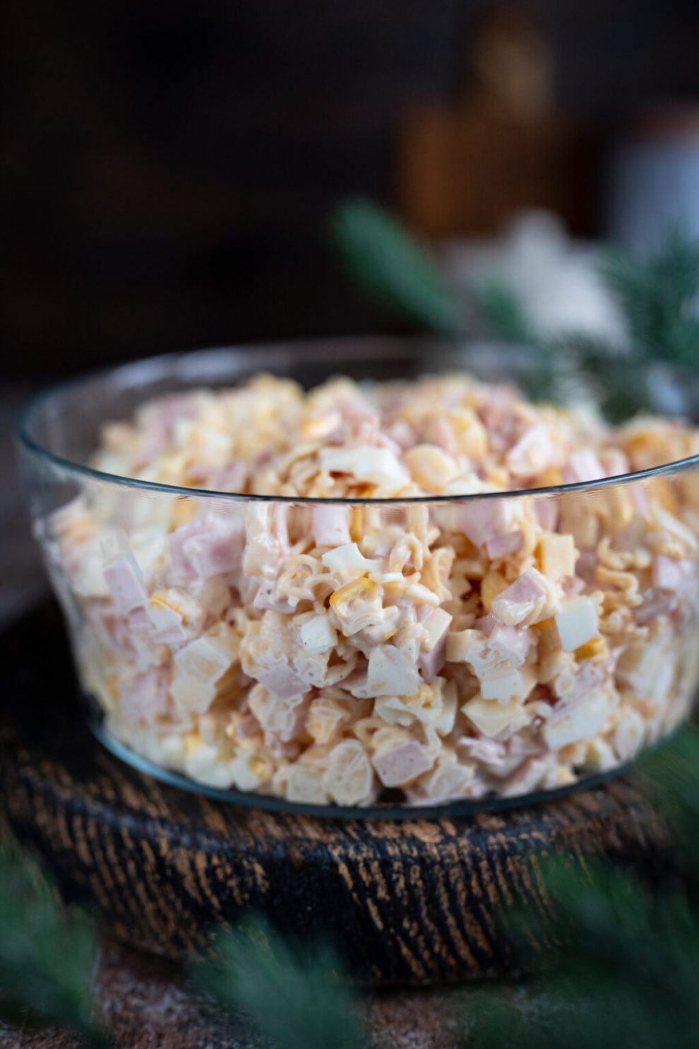 Retro sałatka z zupki chińskiej