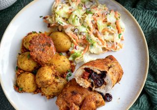 Udka z oscypkiem i kabanosem