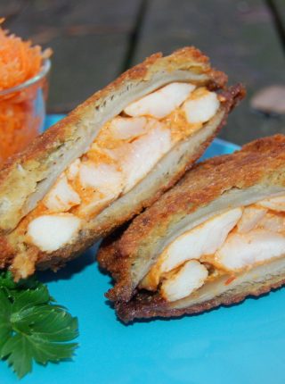 Boczniaki nadziewane kurczakiem – przepis na oryginalny obiad