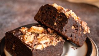 Brownie z batonami Lion