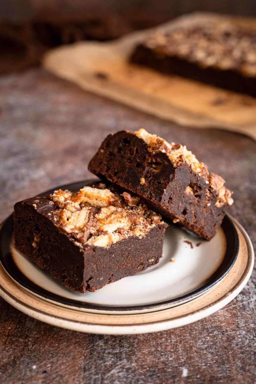 Brownie z batonami Lion