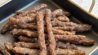 Kabanosy wieprzowe z piekarnika