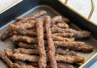 Kabanosy wieprzowe z piekarnika