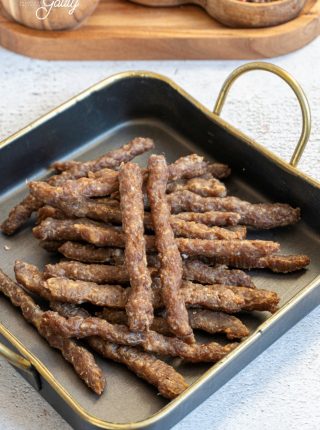 Kabanosy wieprzowe z piekarnika