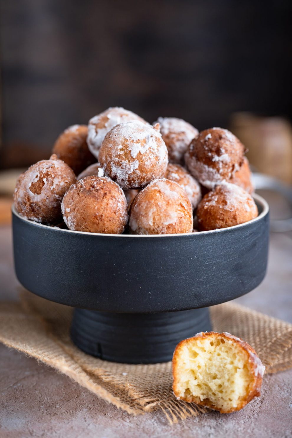 Mini pączki z mascarpone (ekspresowe)