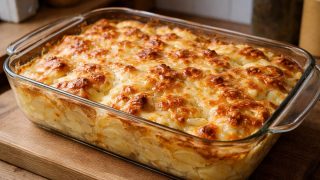 Zapiekanka ziemniaczana z serem – prosty obiad z piekarnika