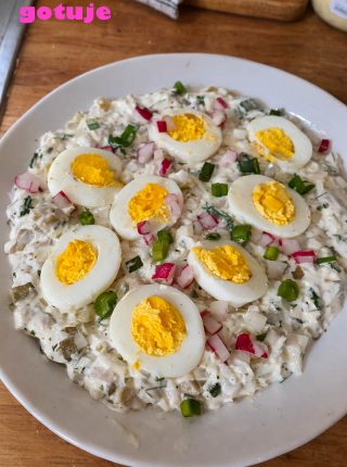 Jajka w sosie tatarskim – prosta przystawka, która zawsze znika ze stołu