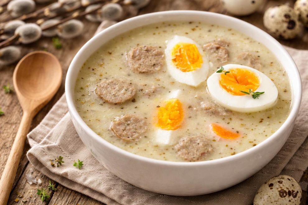 Żurek wielkanocny na zakwasie – tradycyjny i bardzo aromatyczny