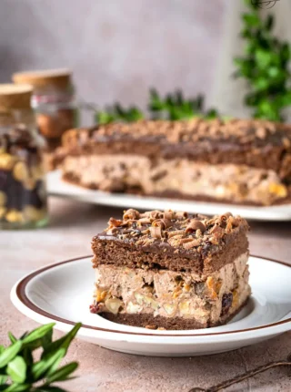 Ciasto czekoladowo-bakaliowe