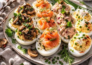 Jajka faszerowane na Wielkanoc – 8 sprawdzonych pomysłów