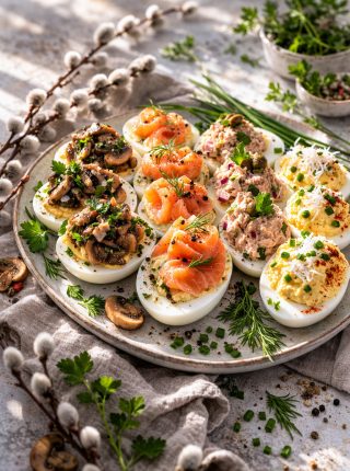 Jajka faszerowane na Wielkanoc – 8 sprawdzonych pomysłów