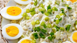 Jajka z sosem tatarskim