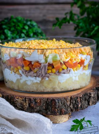 Sałatka z tuńczykiem - królewska