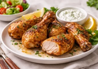 Pałki z kurczaka z airfryer – chrupiące z wierzchu, soczyste w środku