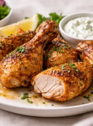 Pałki z kurczaka z airfryer – chrupiące z wierzchu, soczyste w środku