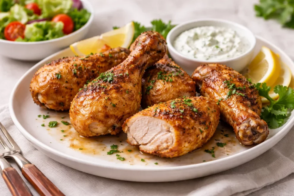 Pałki z kurczaka z airfryer – chrupiące z wierzchu, soczyste w środku