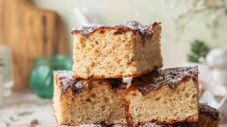 Proteinowe ciasto z bananami