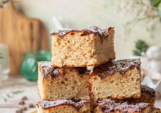 Proteinowe ciasto z bananami