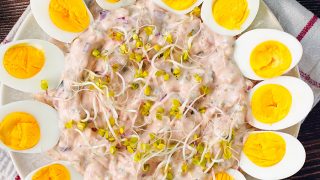 Jajka z sosem tysiąca wysp