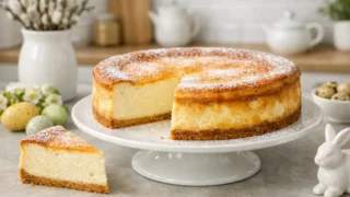 Sernik Wielkanocny – prosty przepis na wysoki, kremowy wypiek