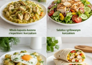 4 pomysły na wiosenne obiady – lekkie, szybkie i bardzo smaczne