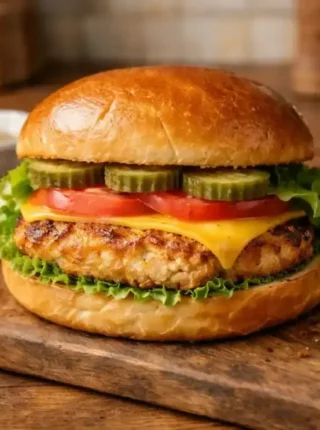 AirFryer Chicken Burgers – prosty przepis na soczyste burgery z kurczaka
