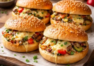 Burgerowe zapiekanki warzywne przepis