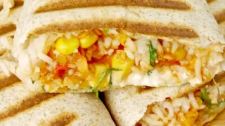 Burrito z ryżem i soczewicą – domowy obiad, który zawsze się sprawdza