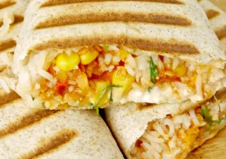 Burrito z ryżem i soczewicą – domowy obiad, który zawsze się sprawdza