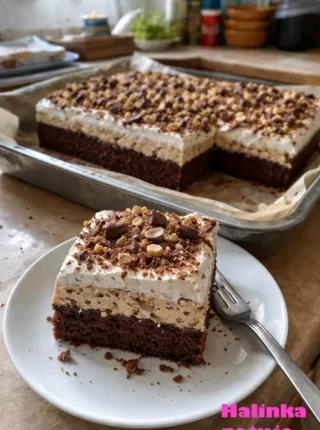 Ciasto Michałek – domowy przepis z kremem i bitą śmietaną