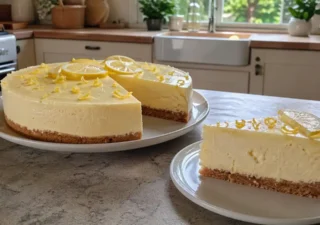 Cytrynowy sernik na zimno – prosty przepis na lekki i orzeźwiający deser