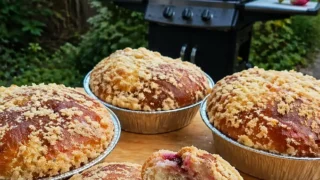 Drożdżówki w małych foremkach z grilla – prosty przepis na puszysty wypiek