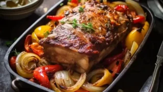 SCHAB PIECZONY Z PAPRYKĄ