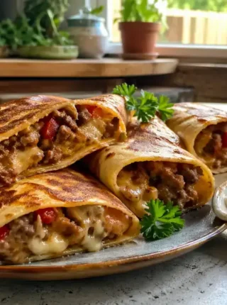 Naleśniki gyros z serem – prosty przepis na sycący obiad