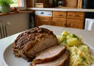 Pieczona karkówka z airfryera – soczysty przepis na szybki obiad