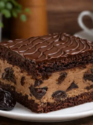 Pijana śliwka – przepis na wilgotne ciasto z rumowymi śliwkami