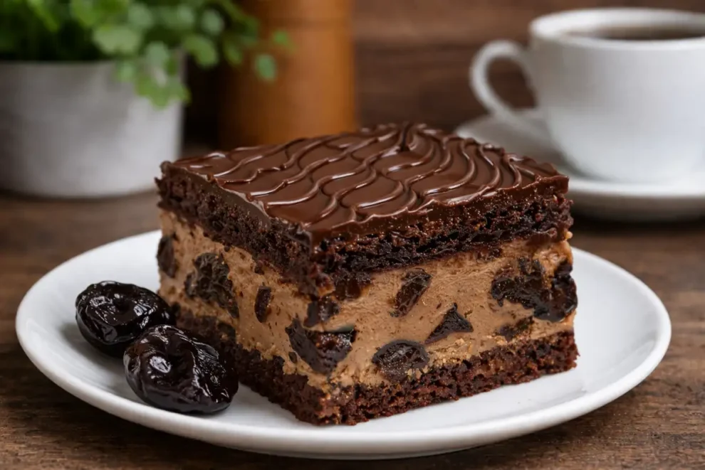 Pijana śliwka – przepis na wilgotne ciasto z rumowymi śliwkami