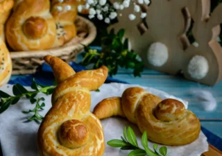 Bułeczki "Zajączki"