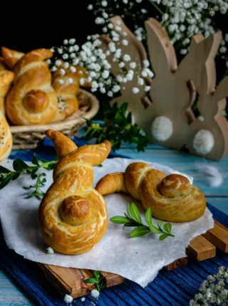 Bułeczki "Zajączki"