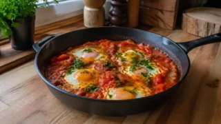 Szakszuka – prosty przepis na sycące śniadanie lub lekki obiad