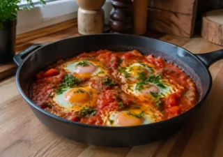 Szakszuka – prosty przepis na sycące śniadanie lub lekki obiad