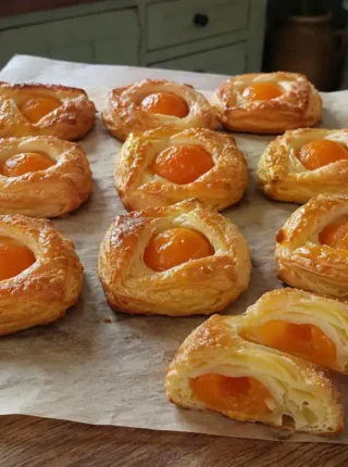 Ciastka z morelami z ciasta francuskiego – prosty przepis na kruche i soczyste wypieki