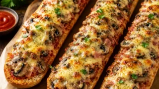 Zapiekanki z pieczarkami