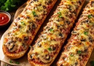 Zapiekanki z pieczarkami