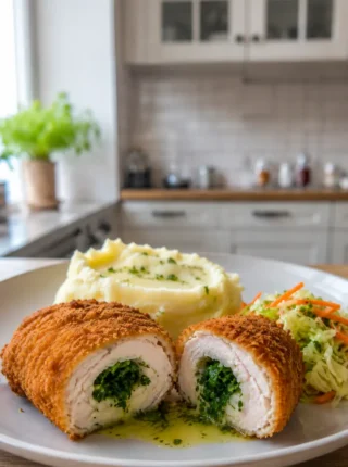 Kotlet kijowski – chrupiący z zewnątrz, soczysty w środku. Sprawdzony przepis