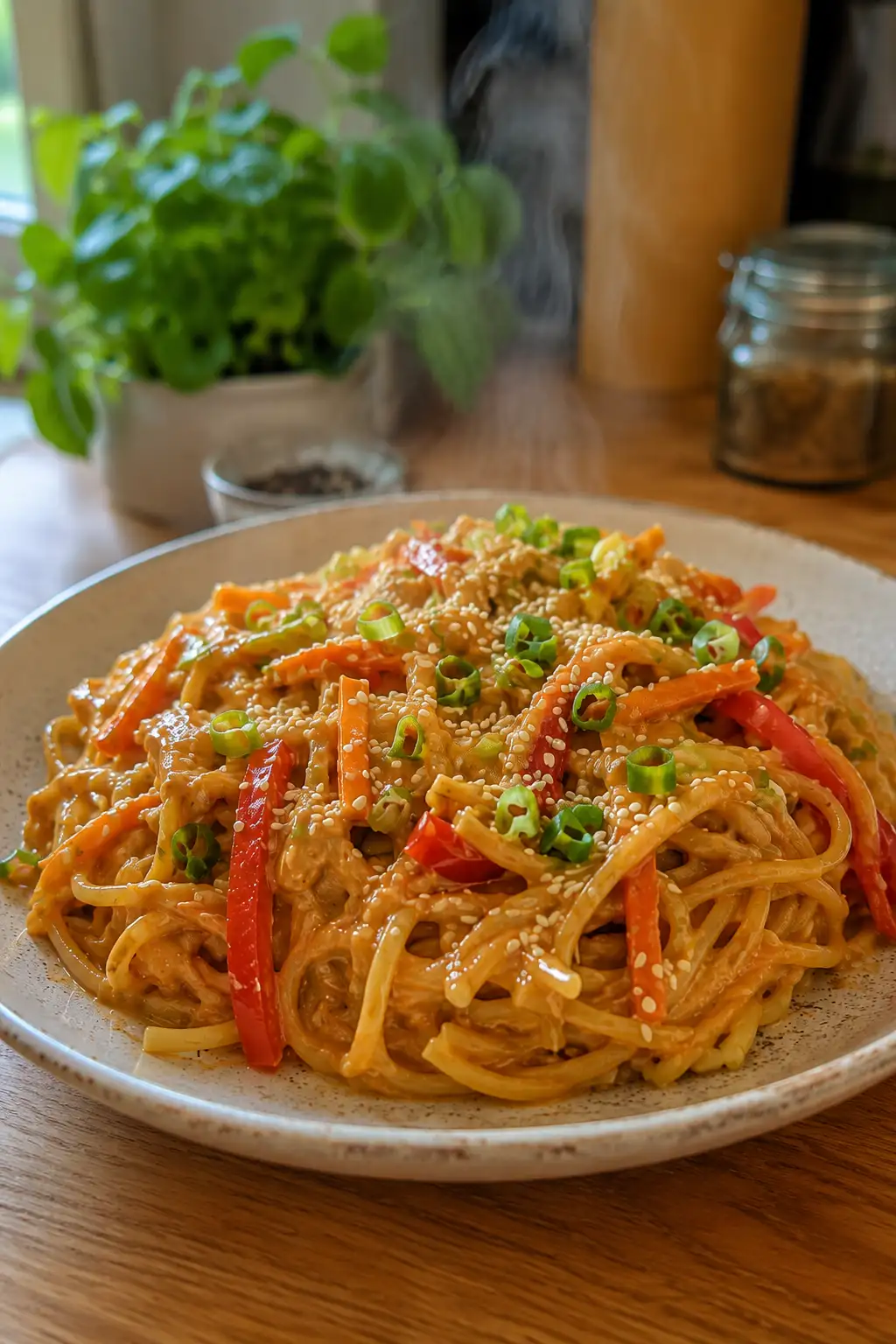 Noodle w sosie orzechowym – prosty przepis na szybki i sycący obiad
